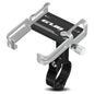 GUB P10 Aluminum Bike Phone Holder(Black Silver)