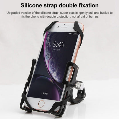GUB P10 Aluminum Bike Phone Holder(Black)