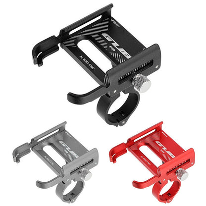 Support de téléphone pour vélo en aluminium GUB P30 (couleur Titane)