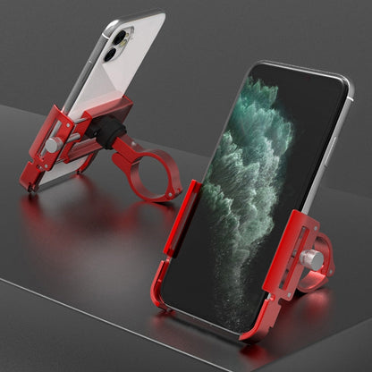 Support de téléphone pour vélo en aluminium GUB P30 (couleur Titane)