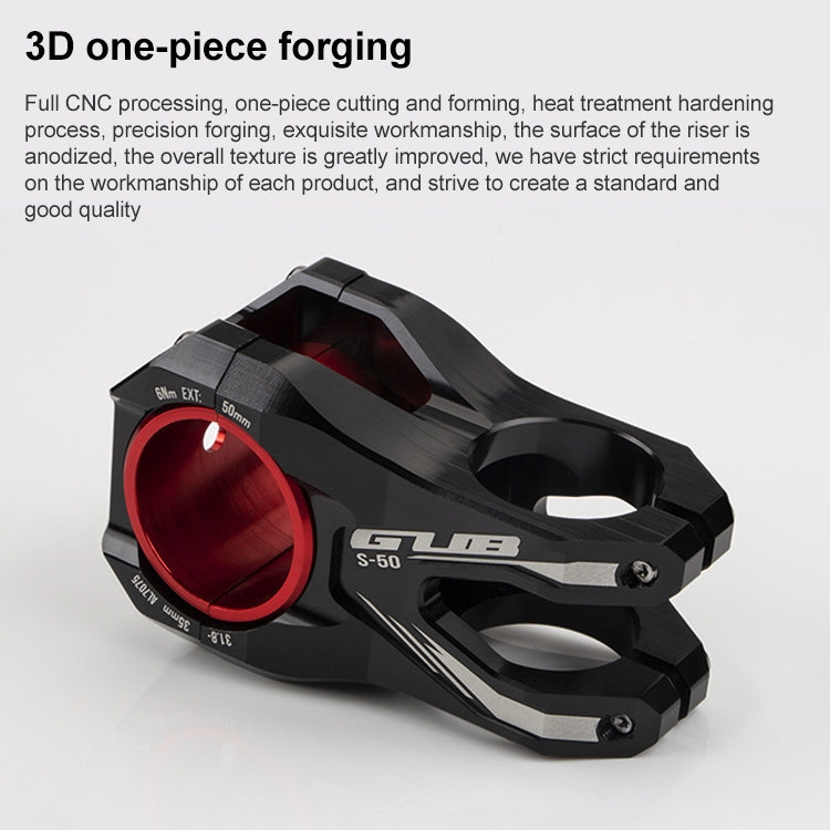 GUB S-50 31.8mm - 35mm Aluminum Alloy Bike Stem