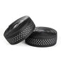 PROMEND GR-082 1 Pair Two-color Antiskid Bicycle Grips Tape (Black White)