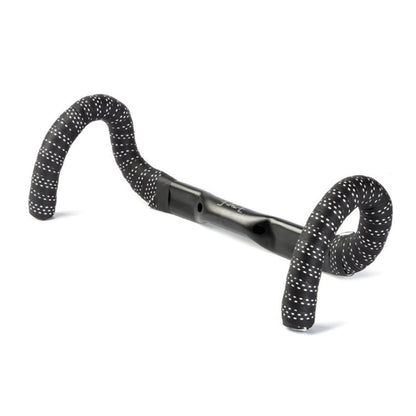 PROMEND GR-082 1 Pair Two-color Antiskid Bicycle Grips Tape (Black White)