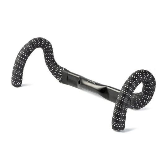 PROMEND GR-082 Une Paire de Rubans de Guidon Antidérapants Bicolores pour Vélo (Noir Blanc)