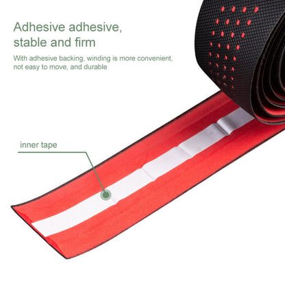 PROMEND GR-082 1 Pair Two-color Antiskid Bicycle Grips Tape (Black Black)