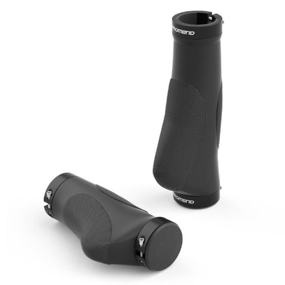 PROMEND GR-506 1 Paire Revêtement en Caoutchouc Ergonomique pour Poignées de Vélo (130mm+130mm)