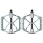 PROMEND PD-M52C 1 Pair Bicycle Aluminum Alloy + Carbon Fiber Tube Bearing Pedals (Titanium Color)