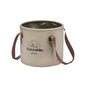 Naturehike NH20SJ040 Seau à eau pliable en PVC 10L pour camping en plein air (Café)
