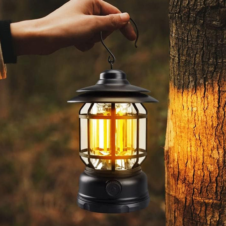 AOTU YT1030 Outdoor Retro Camping Light Emergency Hand Lamp(Green)