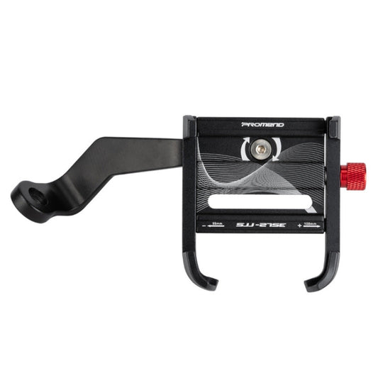 Support de téléphone PROMEND SJJ-275E en alliage d'aluminium pour vélo (noir)