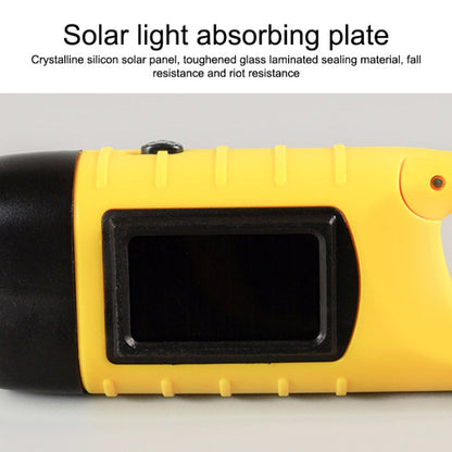 Lampe de poche d'urgence à LED à manivelle solaire extérieure AOTU AT5503 (Vert armée)