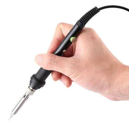 JIAFA JF-917 60W 220V Adjustable Temperature Hand-held Electric Soldering Iron, US Plug
