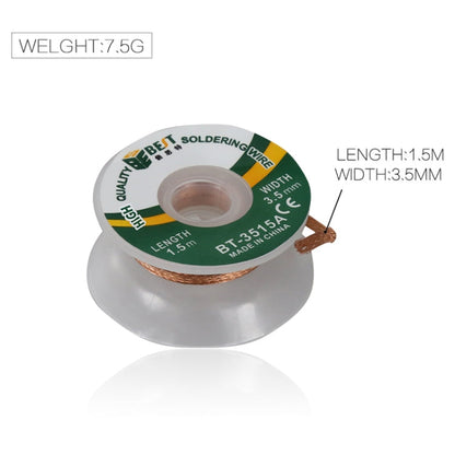 BEST-3515A  3.5mm Desoldering Braid Solder Wire
