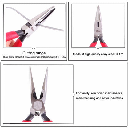 BEST-13 Multi-function Long Flat Nose Pliers