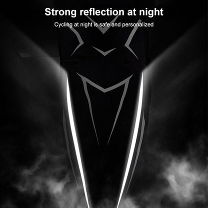 MOTOLSG 2 in 1 Knee Pads Motorcycle Bicycle Riding Warm Fleece Soft Protective Gear (Black White)