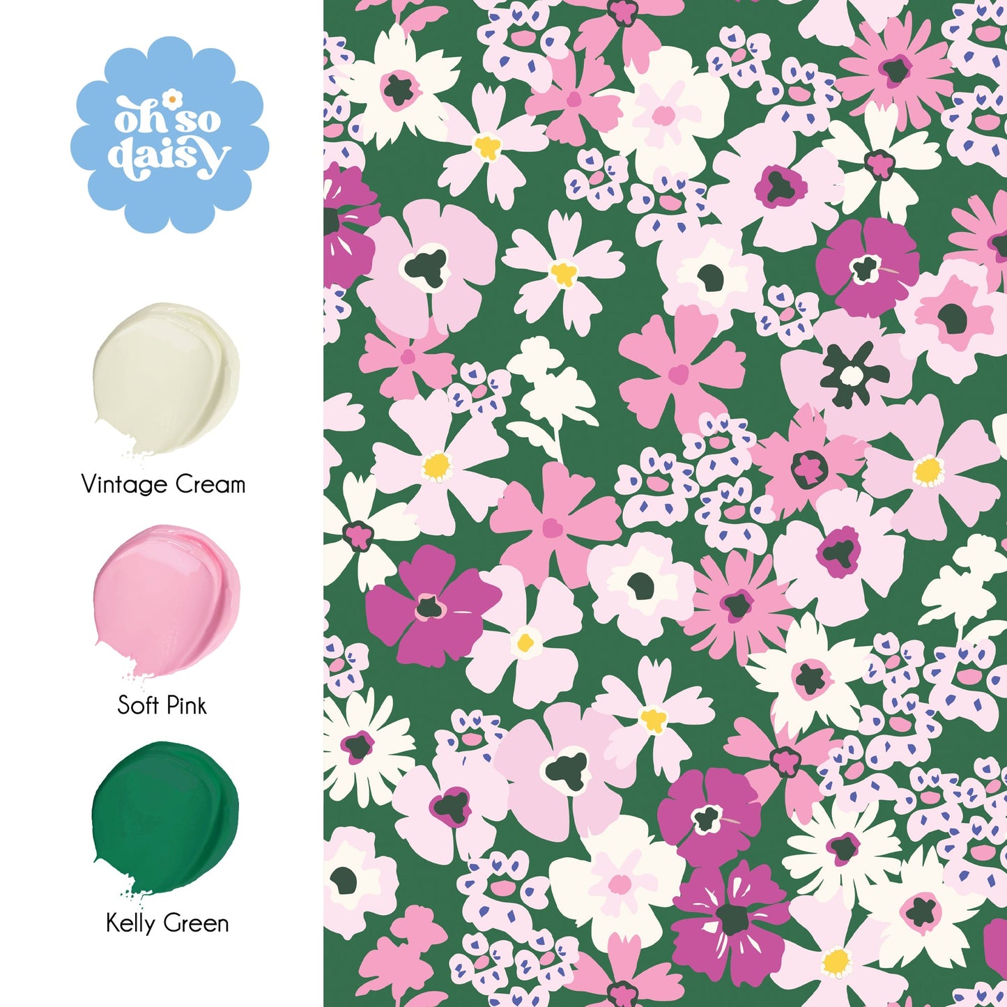 PRIMROSE PATH PINK WALLPAPER
