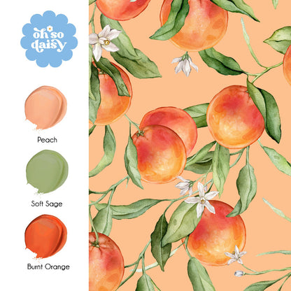GIARDINA D'AMALFI PEACH WALLPAPER