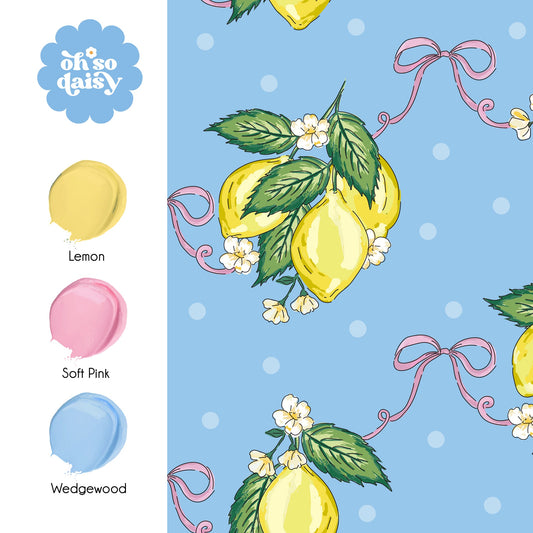 LEMON BLOSSOM WEDGWOOD WALLPAPER