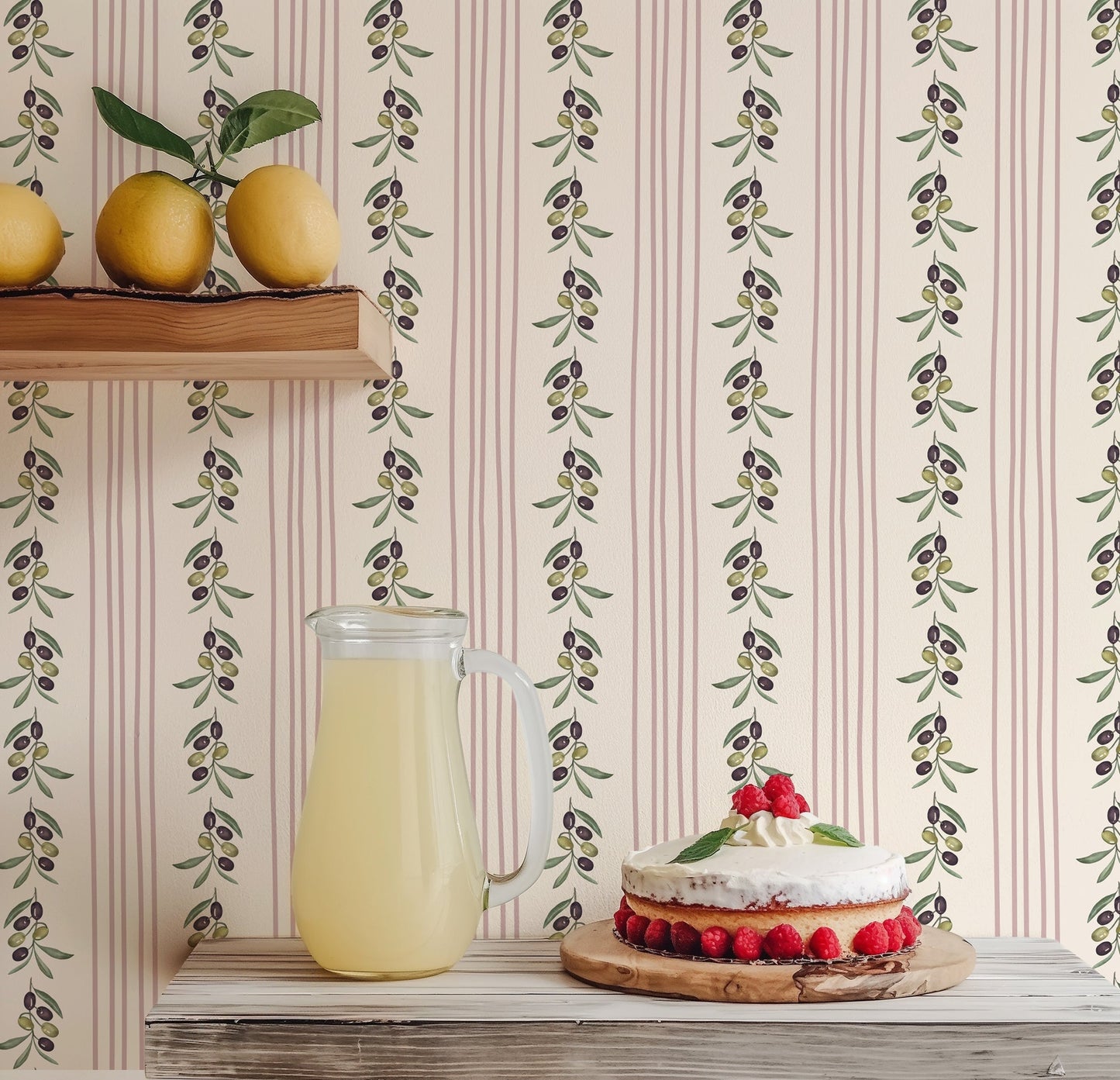 OLIVE GROVE WALLPAPER