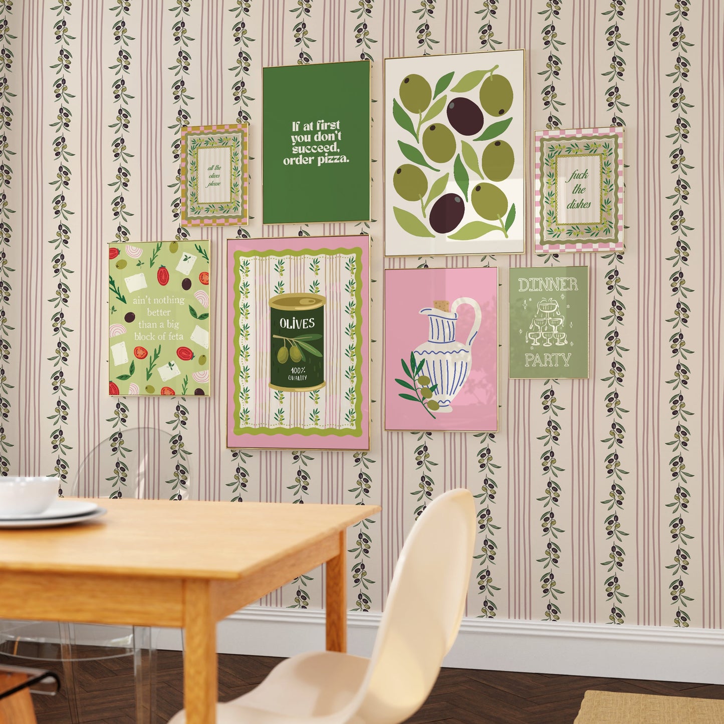 OLIVE GROVE WALLPAPER