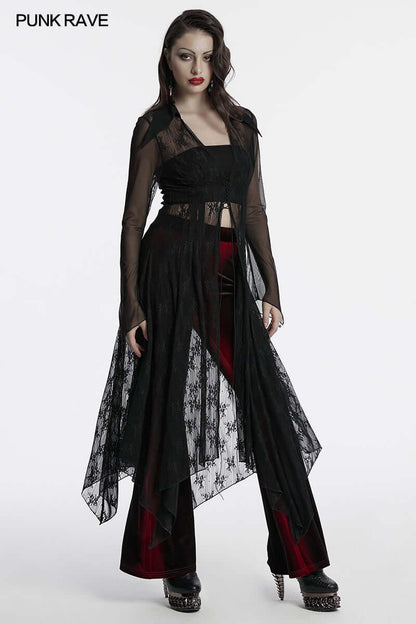 Punk Rave Tau Lace Cardigan