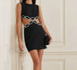 Glamour Rhinestone Bodycon Dress