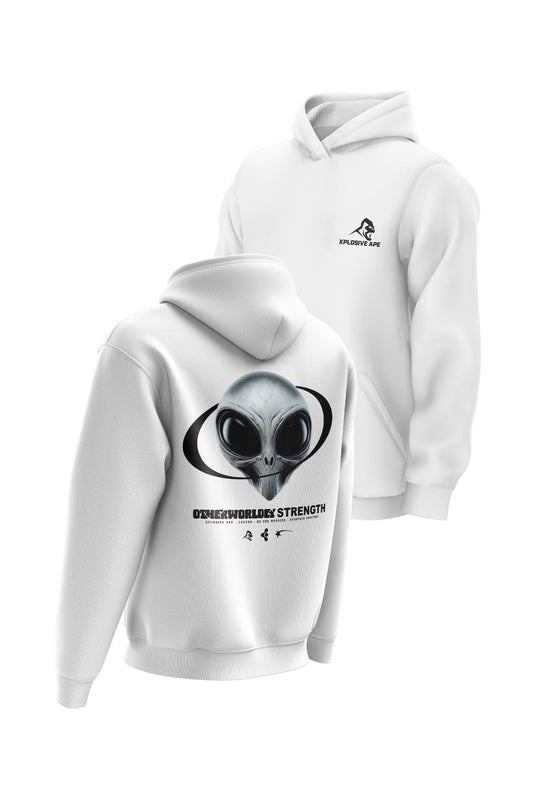 XAPE Otherworldly Strength Hoodie - White
