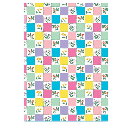 PATCHWORK QUILT GIFT WRAP SHEET