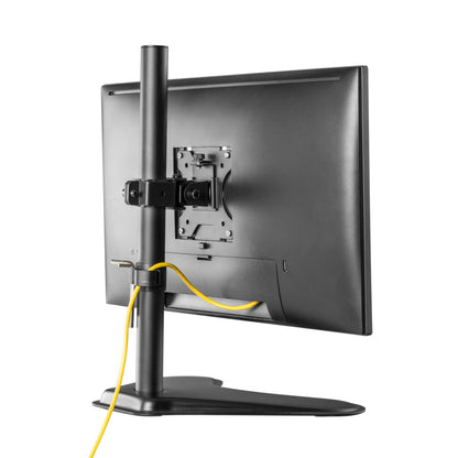 ProperAV Desk Monitor Stand 17" - 34" Freestanding Base VESA Max 100x100