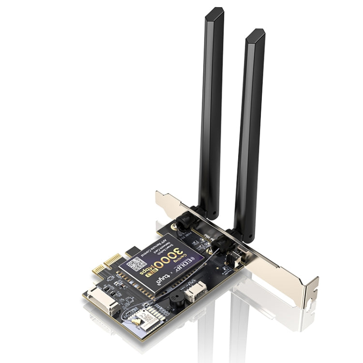 Carte réseau EDUP AX200SW 3000Mbps avec contrôle à distance pour allumer et éteindre l'ordinateur