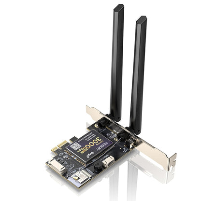 Carte réseau EDUP AX200SW 3000Mbps avec contrôle à distance pour allumer et éteindre l'ordinateur