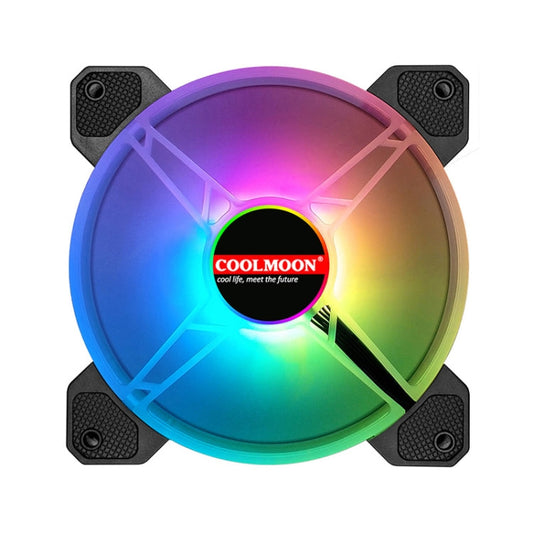 Refroidisseur de boîtier RVB COOLMOON CM-JD1 Jade Ring (Noir)