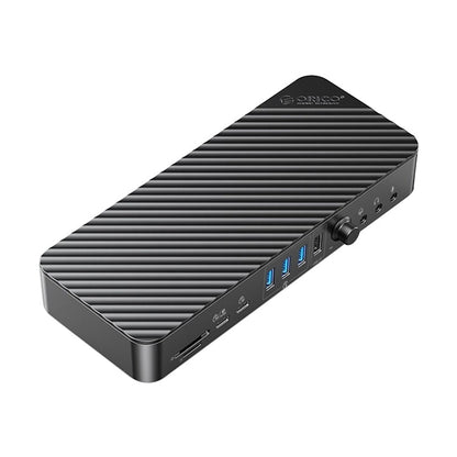ORICO DKA20-BK-BP Station d'accueil HUB Type-C 3.0 20 en 1 10 Gbit/s (prise britannique)