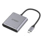 Onten 9175K Convertisseur vidéo HD 4K 4 en 1 USB-C / Type-C vers Double HDMI + USB 3.0 + Port de charge USB-C / Type-C PD3.0