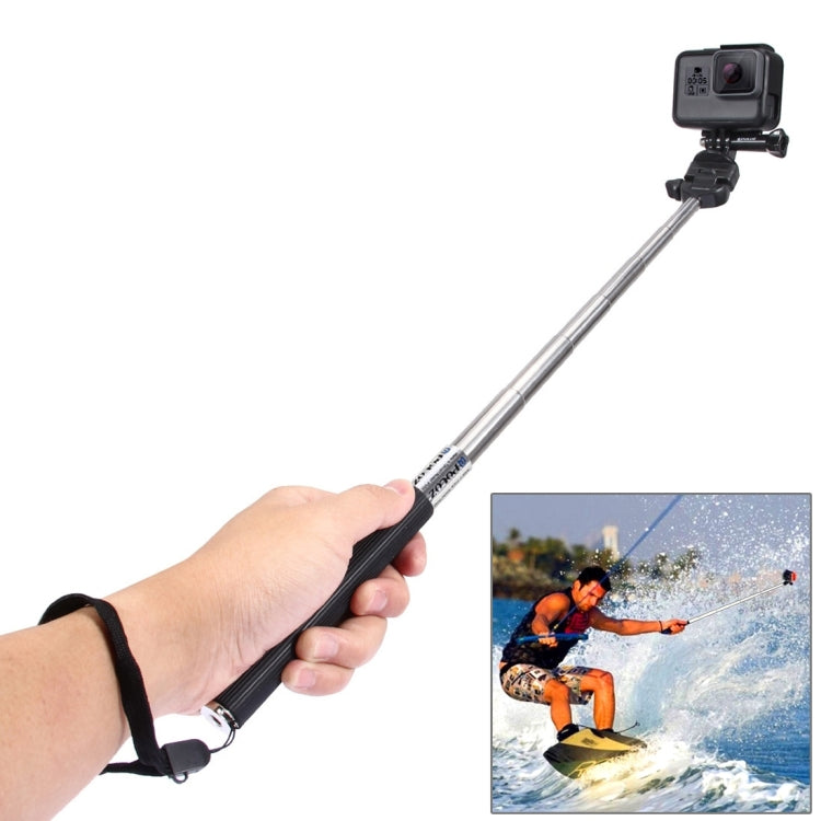 [US Warehouse] PULUZ 53 in 1 Accessories Total Ultimate Combo Kits (Chest Strap + Suction Cup Mount + 3-Way Pivot Arms + J-Hook Buckle + Wrist Strap + Helmet Strap + Extendable Monopod + Surface Mount ...  for GoPro, Insta360, DJI and Other Action Cameras