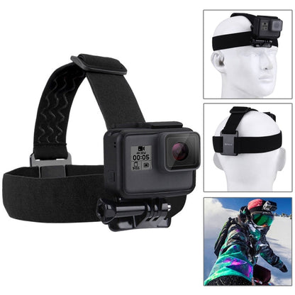 [US Warehouse] PULUZ 53 in 1 Accessories Total Ultimate Combo Kits (Chest Strap + Suction Cup Mount + 3-Way Pivot Arms + J-Hook Buckle + Wrist Strap + Helmet Strap + Extendable Monopod + Surface Mount ...  for GoPro, Insta360, DJI and Other Action Cameras