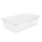 GN 1/1 Polycarbonate Gastronorm 150mm Clear