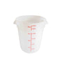 22-Quart Round Food Storage Container White