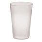 Pebbled Clear Plastic Tumbler 237ml / 8oz - Pack of 12