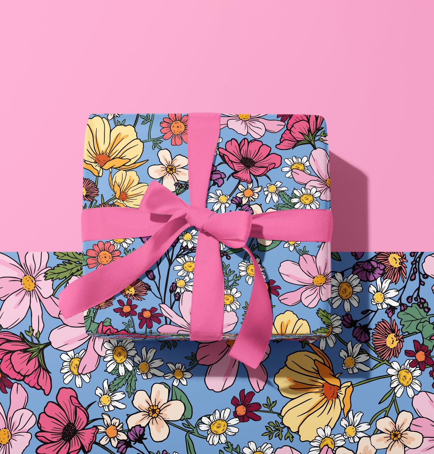 SHE'S A WILDFLOWER POWDER GIFT WRAP SHEET