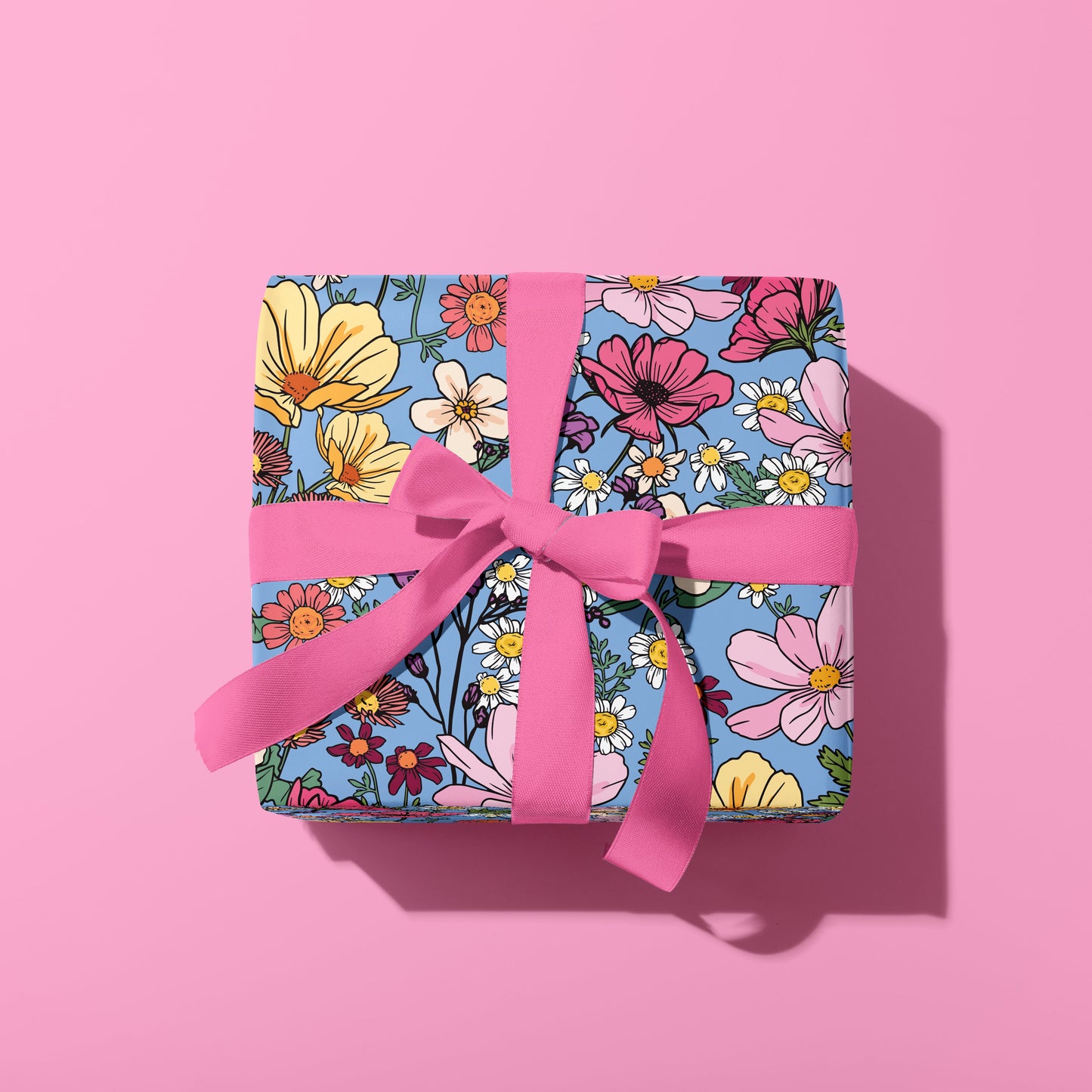 SHE'S A WILDFLOWER POWDER GIFT WRAP SHEET