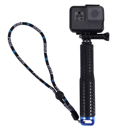 PULUZ Perche télescopique monopode pour GoPro, Insta360, DJI et autres caméras d'action, longueur : 19-49 cm