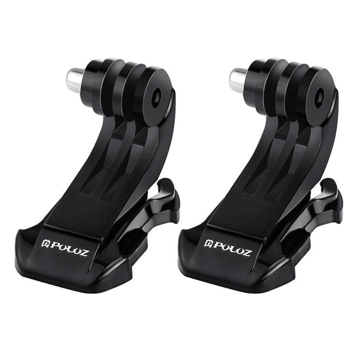 2 Pcs Support en J à Surface Verticale Noir PULUZ