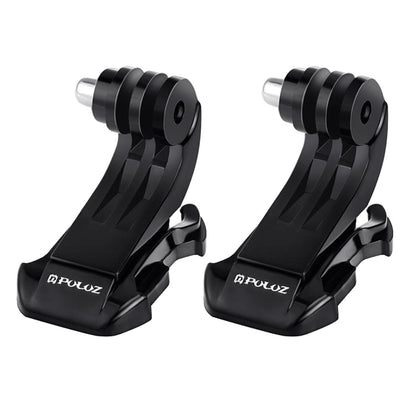 2 Pcs Support en J à Surface Verticale Noir PULUZ