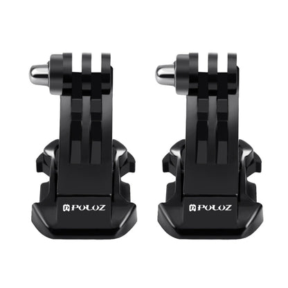 2 Pcs Support en J à Surface Verticale Noir PULUZ