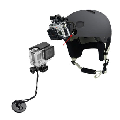 Sangle de fixation de sécurité PULUZ avec boucle pour surf et snowboard et adhésif VHB pour GoPro, Insta360, DJI et autres caméras d'action