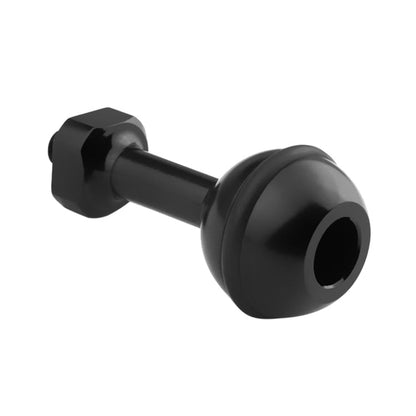 Adaptateur de rotule en aluminium avec vis 1/4 pouce PULUZ pour GoPro, Insta360, DJI et autres caméras d'action, diamètre : 2,5 cm (noir)