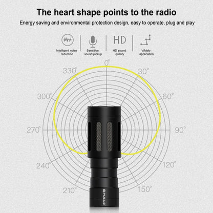 PULUZ Professional Interview Condenser Video Shotgun Microphone with 3.5mm Audio Cable for DSLR & DV Camcorder