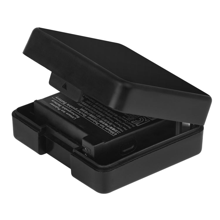 Boîtier de rangement en plastique rigide PULUZ pour batterie DJI Osmo Action 6 / 5 Pro / Action 4 / GoPro HERO13 Black /12 Black /11 Black /10 Black /9 Black AHDBT-901 Enduro