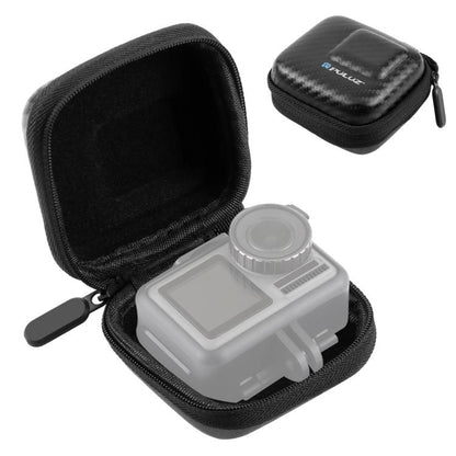 PULUZ Mini Portable Carbon Fiber Storage Bag for GoPro HERO13 Black /12 Black /11 Black /10 Black /9 Black and other Similar Size Cameras